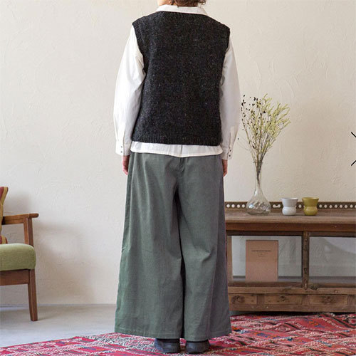 CHコーデュロイロングワイドPT