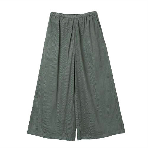 CHコーデュロイロングワイドPT