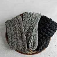 クロッシェソックス (Goat black)