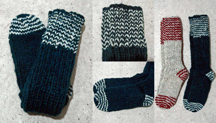 ボーダーソックス(GR)