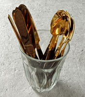 ブロンズミニスプーン