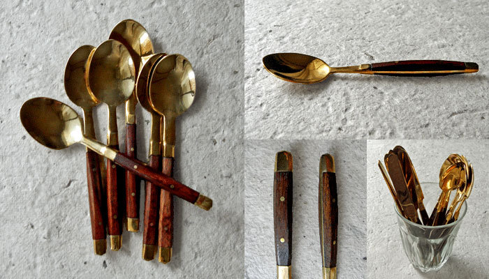 ブロンズミニスプーン