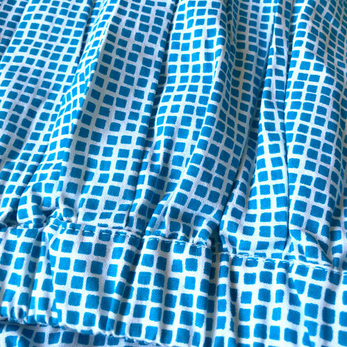 結びスカート(ブロックチェック)