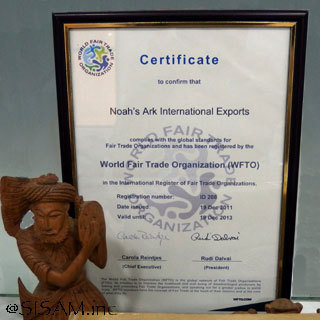 Noah’s Ark / WORLD FAIR TRADE ORGANIZATION