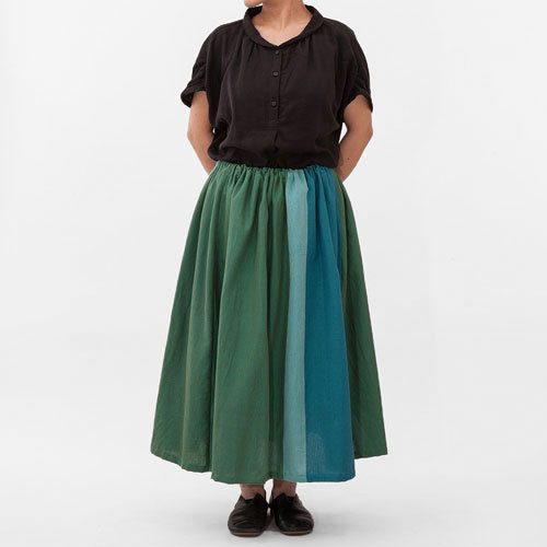 ソデギャザーシャツ(Wガーゼ)