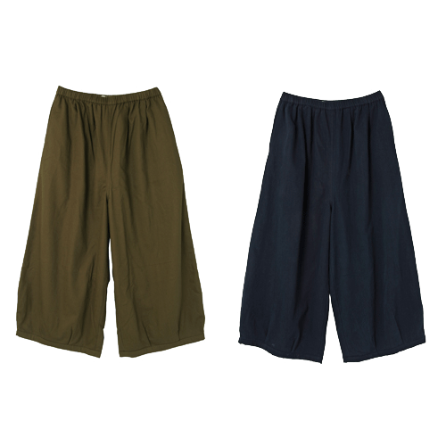 CHウラネルツイルタックパンツ