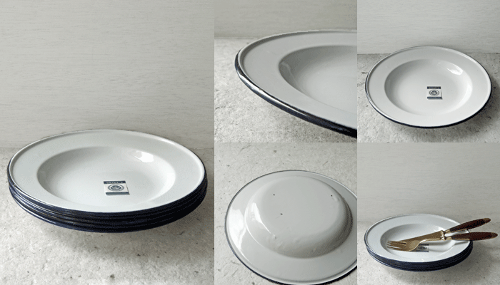 タイの琺瑯プレート(1P)