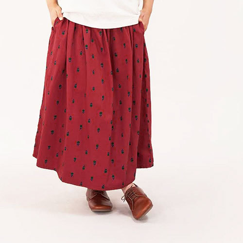 CHキノミギャザースカート