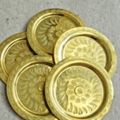 真鍮コースター