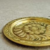 真鍮コースター