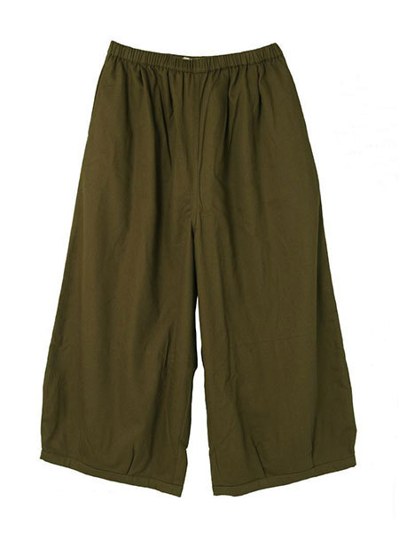 CHウラネルツイルタックパンツ